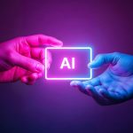 Graphic illustrating AI versus human content with neural network and human brain representing the article 'AI Content vs Human Content: Is Your Blog Losing Its Soul?' on Host Easy (Australian web hosting)